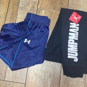 Under Amour Jordan Sweatpants Jogger Bundle Boys